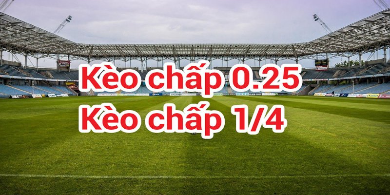 Chi tiết về kèo 0.25 trong bóng đá